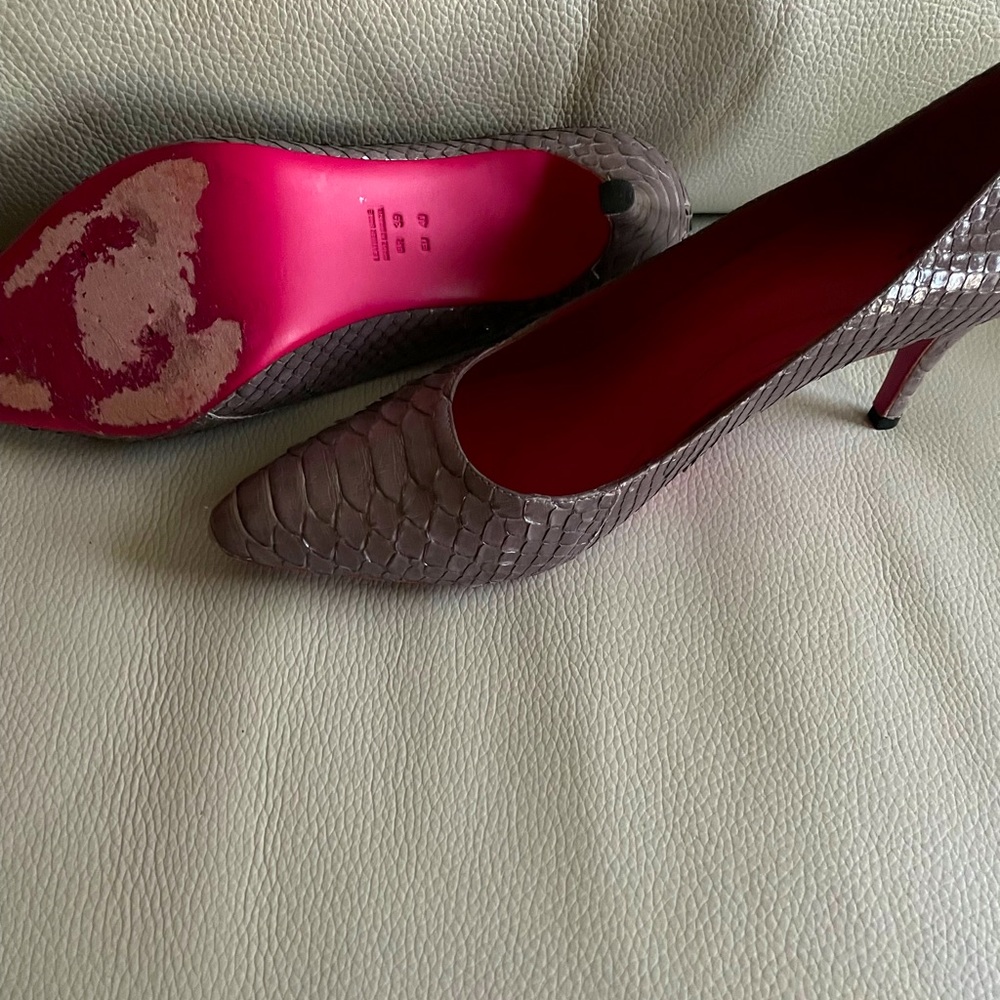 Zeferino Python Gray Pump. Braziel Brand - image 2